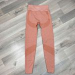 PINK - Victoria's Secret Pink by Victorias Secret Seamless Heathered Mid Rise Leggings Pumpkin Orange XS Photo 8