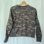 Athleta  Farrallon camo crewneck sweatshirt size small Photo 1