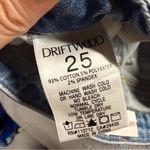 Driftwood Wyatt Button Fly Wide Leg High Rise Retro Jeans 25x32 EUC Photo 4