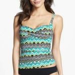 La Blanca Hike Hawaii Sahara chevron tankini top Photo 1