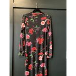 Revolve AFRM Didi crew neck floral long sleeve black Maxi Dress M Size M Photo 3