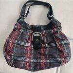 Coach RARE Soho Plaid Black and Red Shoulder Bag Photo 0