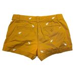 J.Crew Weathered Women's Chino Shorts City Fit Elephants Embroidered Photo 2