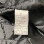 Vintage Leather Coat Jacket Black 80’s 90’s L Large M Medium Photo 6