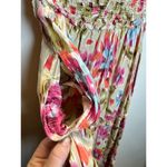 House of Harlow  1960 Women's HHS22-6536 Size S Pink Zoey Smocked Maxi Dress EUC Photo 6