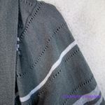 Eddie Bauer  stripes‎ open front Cardigan, women size M Photo 3