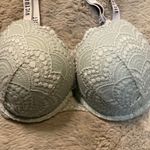 Victoria's Secret  Bra 34DD T-Shirt Push Up Lace Overlay Logo Straps Photo 1