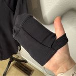 Athleta  Coaster Luxe Recover Sweatshirt Black Size XS Crew Neck Relaxed Cozy Photo 2