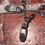 Brighton Pre-Owned  Shoe Lover Charm Bracelet Silver Plated 8in Jewelry Accessory Photo 3