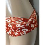 Robin Piccone New.  burnt orange floral bikini set. Small. M-top/S-bottom. Retail Photo 7