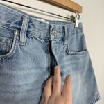 frame denim FRAME Women’s Le Super High Rise Denim Shorts in Rhode Blue Size 27 Photo 7