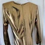 House Of CB  Gaby Gold Drape Mini Dress New Years Holiday Photo 8