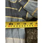 Vilagallo Sheath Shirt Dress Women’s Size 38 US 6 Blue Striped Preppy Classic Photo 4