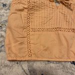 Aeropostale Orange Lace Inset Cropped Cami Photo 4