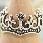 Royal Crown Ring Silver Photo 0