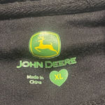 John Deere  Women’s XL Black Metallic Trimmed Zipper Hoodie Photo 6