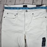 J. Crew Factory Flare crop white jean in signature stretch 25 NWT Photo 7