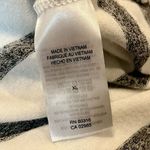 Lucky Brand  Gray White Striped Crew Neck Long Sleeve XL Photo 7