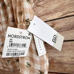 BP Crop Camisole Women’s Size XS Ivory Beige Picnic Check NWT Photo 3