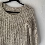 United Colors Of Benetton United Knitworks Sweater Womens Small Chunky Knit Sequin Pullover Cozy Winter Photo 1