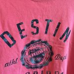 Comfy Sweatshirt Beach Florida Cotton Destin Pink Pullover Womens Medium Photo 5