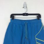 I am gia I.AM. GIA Taja Blue Graphic Logo French Terry Sweatpants XS Loungewear Photo 3