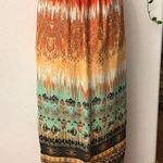 Women's long skirt with lining and elastic. Size L Photo 0