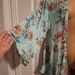 Torrid  Sz 1/2 Floral Kimono Cardigan Photo 5