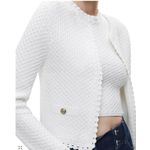 Alice + Olivia  Noella Scalloped‎ Knit Jacket Size Medium New with Tags Photo 1