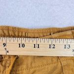 Mother The Munchie Nerdy Cargo Pants High Rise Wide Leg Sz 30 NWT Wood Thrush Yellow Photo 5