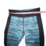 Sweaty Betty  Reversible‎ Black Turquoise Full Length Leggings Size Small No Tag Photo 4