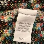 Dreamers  open front longer length cardigan sweater M/L Photo 4