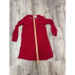 The Nines by Hatch Red Floral Print Long Sleeve Casual Mini Dress Size Small Photo 5