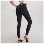Vansydical butt lifting yoga pants leggings black size XL Photo 1