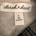 Derek Heart Baggy Varsity Boyfriend Jacket with Hood Size M Juniors Womens New Photo 8