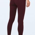 Lululemon (Like New) In Movement Tight 25" *Everlux in Garnet, Size 2 Photo 9