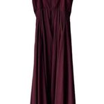 Birdy Grey Kaia Burgundy Chiffon Bridesmaid Dress Sz M Photo 3