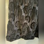 Armani Collezioni  Black Velvet Burnout Tank Top Size 14 Made In Italy Photo 2