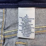 Old Navy Maternity Jeans Small Blue Low Waist Denim Cropped Stretch Under Belly Photo 7