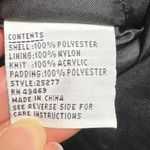 Vintage ‘90s Mulberry Street Velvet Winter Coat Funky 80s 90s Retro Funky Vibes Black Size M Photo 8