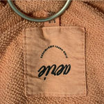 Aerie Down To Earth V-Neck Sweater in Peach Photo 3