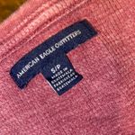 American Eagle Outfitters Long-Sleeve Henley Tee in Distressed Red - size small Photo 1