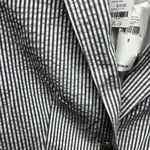 Banana Republic  Black and White Striped Blazer Photo 2