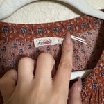 Faherty  Woodstock Midi Dress Size Small - Chestnut‎ Blossom NEW Delilah Floral Photo 4