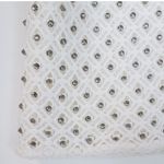 ZARA  cream / ivory / off white sequin embellished crochet mini skirt Photo 1