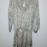 Young Fabulous and Broke Junia Dress In Gray And Green size small Photo 2