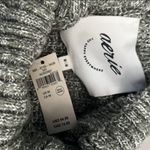 Aerie Mockneck Cotton Sweater Marled Green Size Medium NWT Photo 5