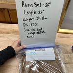 Charter Club  Vintage Leather Suede Vest Zipper Front Camel Brown Size Large Photo 9