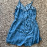 Rue 21 Chambray Faux Wrap Romper Photo 7