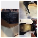 Enzo Angiolini  Aydria dress sandal black /leopard print Sz 7.5 NWOB Photo 7